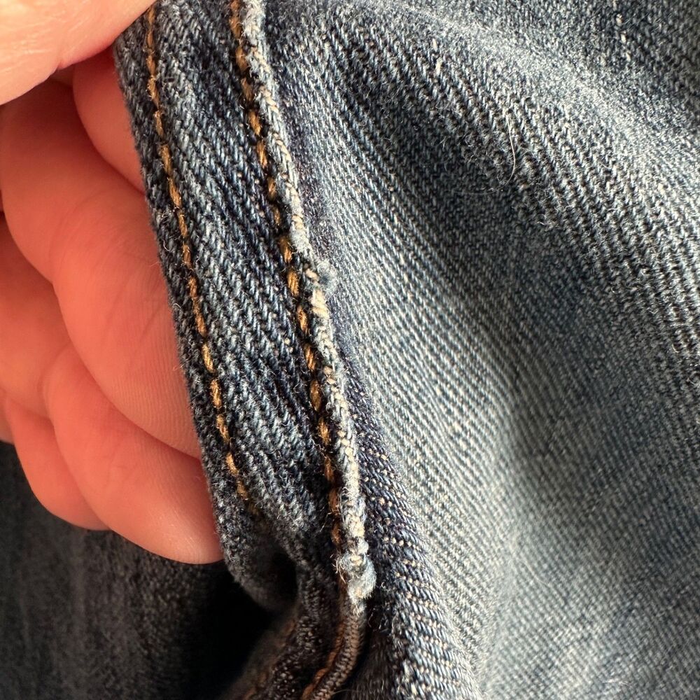 Naem Denim Co Brad Regular Straight Jeans 38x29 Dark Wash Casual Men's - Picture 8 of 12